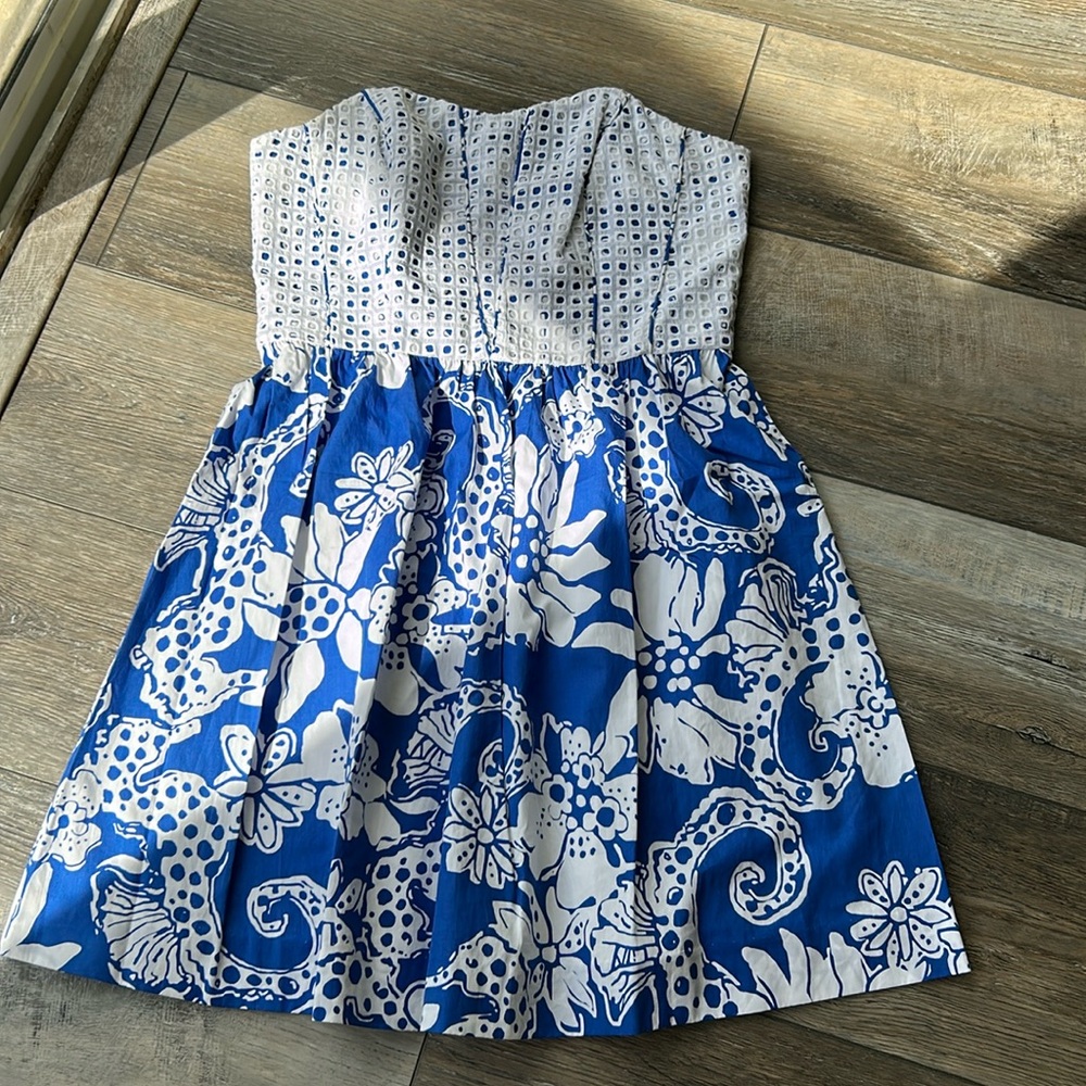 Lily Pulitzer Strapless Dress